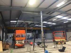 Extract Canopy Installation.