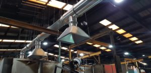 Rotational Moulding 3 Point Exhaust System.